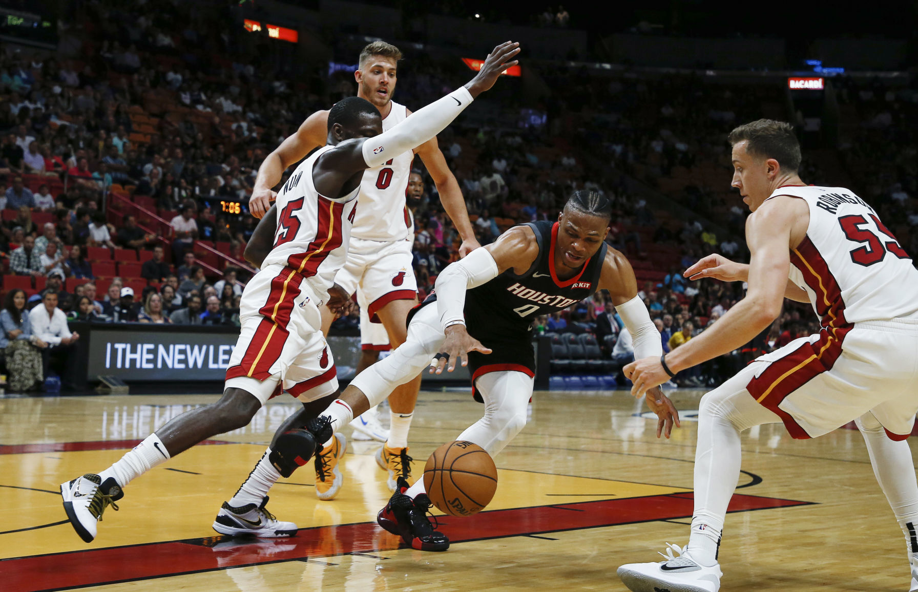 2 (tie). Russell Westbrook - Houston Rockets